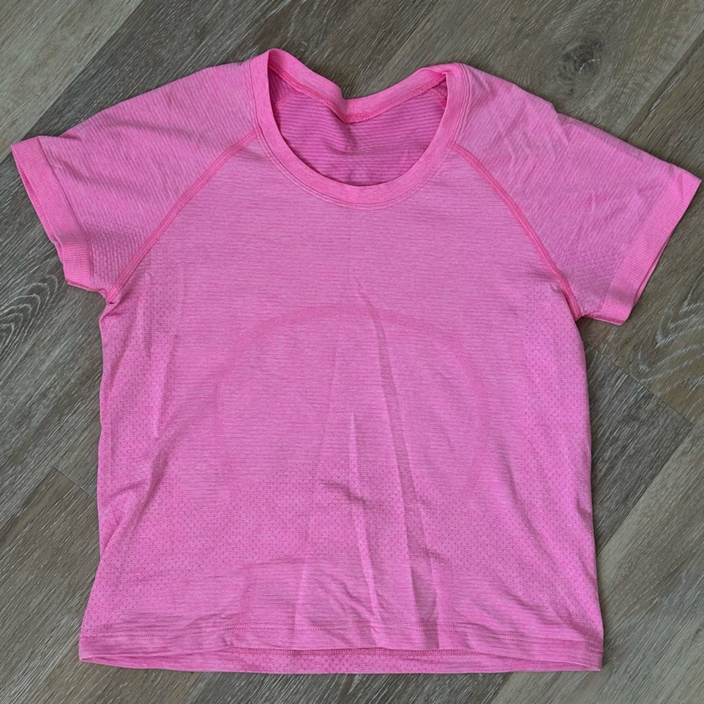 Lululemon Hot Pink Swiftly Tech Short Sleeve